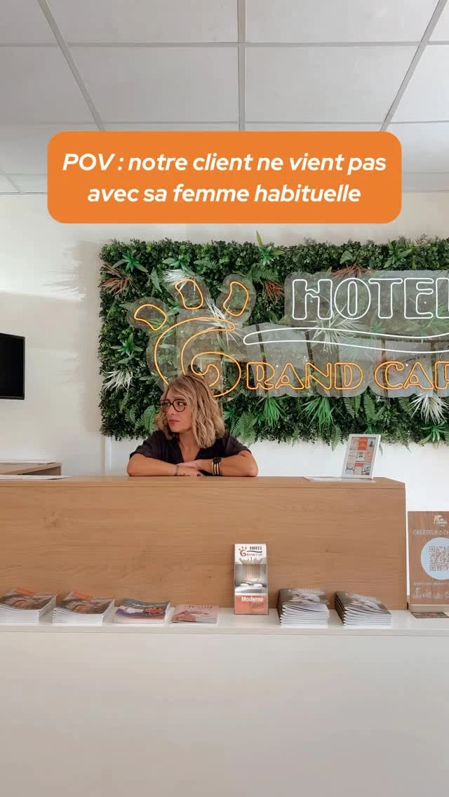 Ne vous inquiétez pas ! On sait garder des secrets à l’hôtel Grand Cap malgré notre curiosité 🤭

#agde #graudagde #funnyreels #humour #hotel
